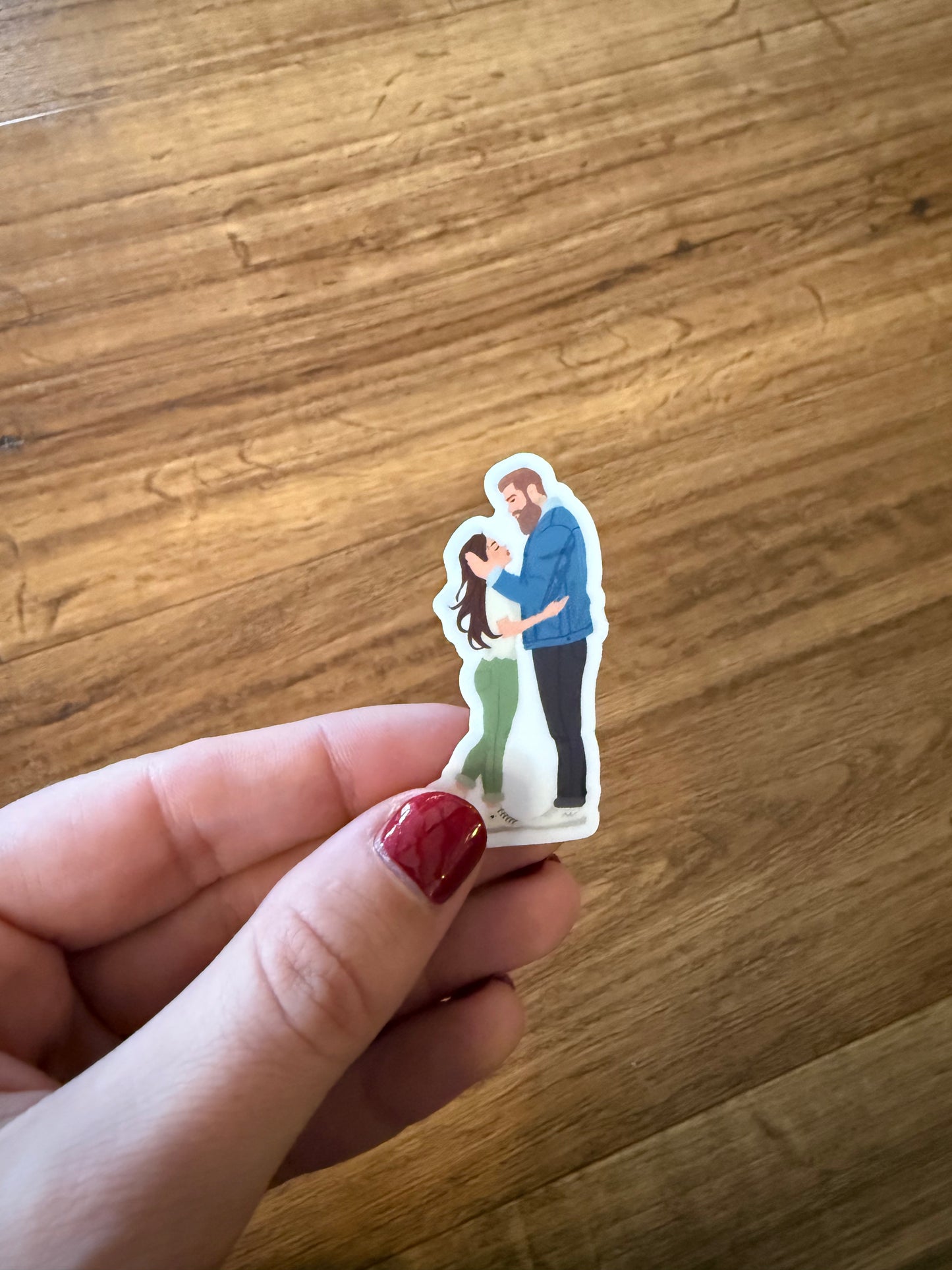 High Five Novella Couples - (4) Stickers