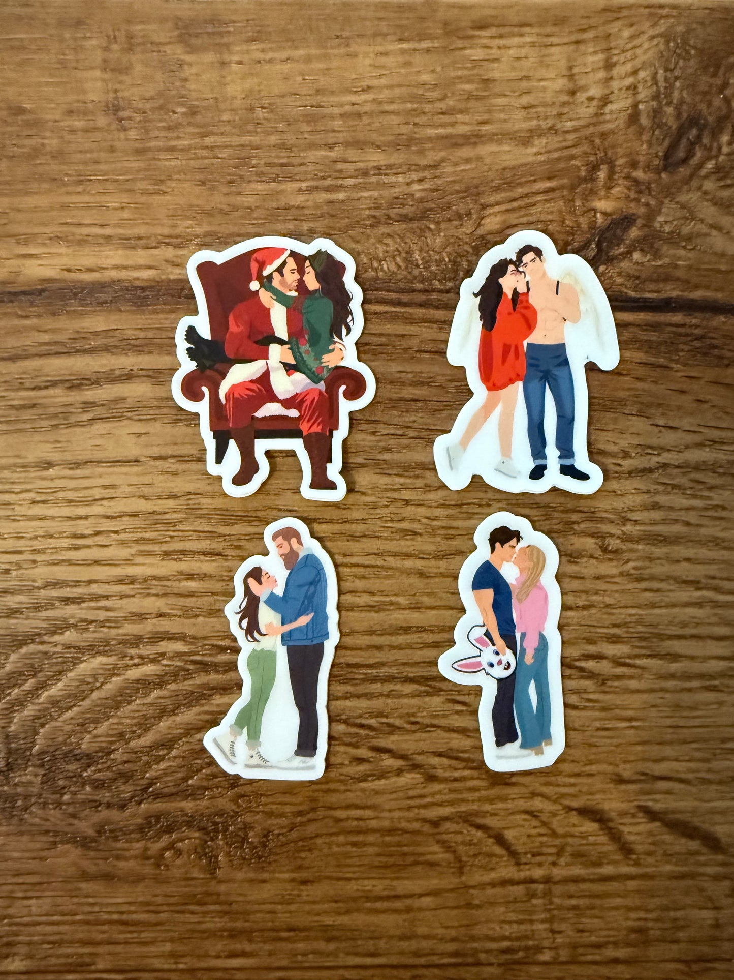 High Five Novella Couples - (4) Stickers